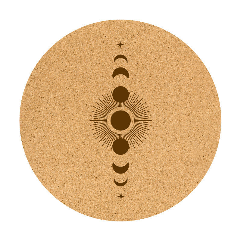 Cork Rubber Meditation Mat