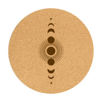 Cork Rubber Meditation Mat